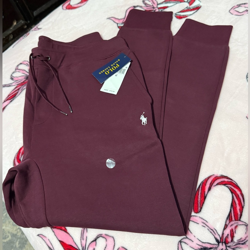 Polo by Ralph Lauren Maroon Sweatpants
